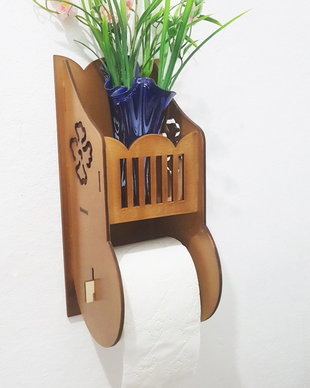 Suport rustic pentru hartie