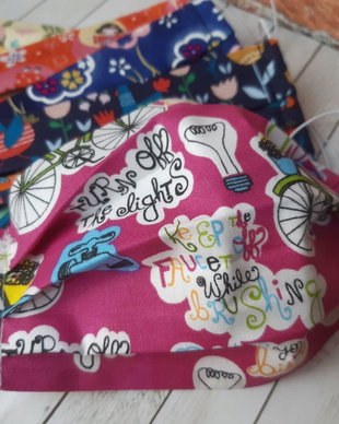 Masca pentru protectie, din bumbac, pentru copii si adulti
