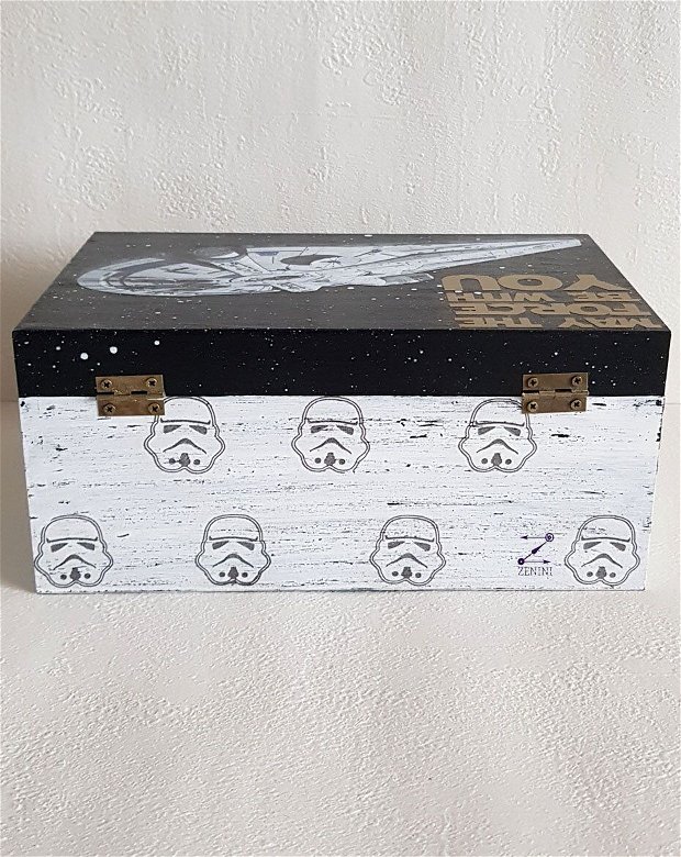 Cutie Star Wars, cutie Razboiul Stelelor, cutie depozitare, cutie cadou Star Wars