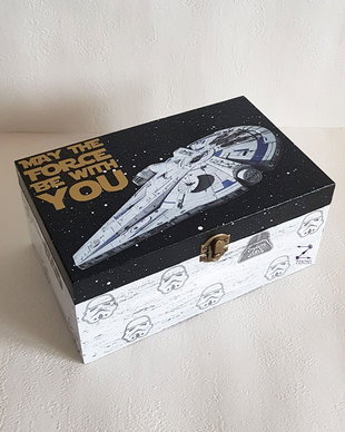 Cutie Star Wars, cutie Razboiul Stelelor, cutie depozitare, cutie cadou Star Wars