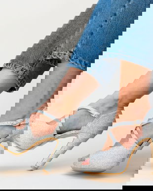 Sandale Taso Argintii