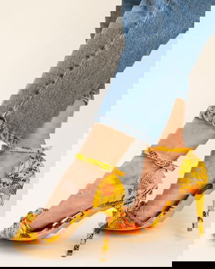 Sandale Deny Galbene