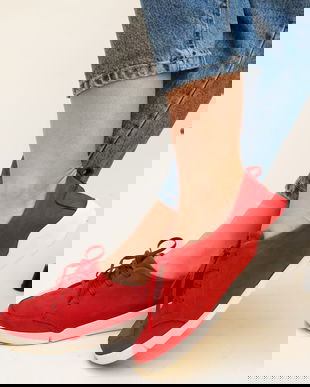 Pantofi Casual Viena Rosii