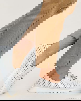 Pantofi Casual Praga Argintii