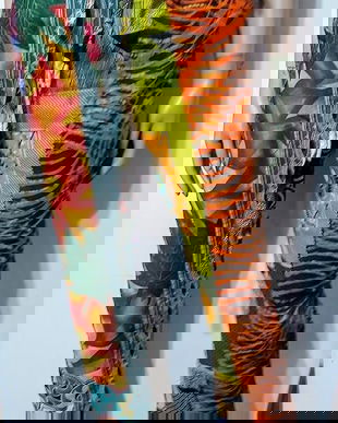 Pantalon cool  stil hippy M-L