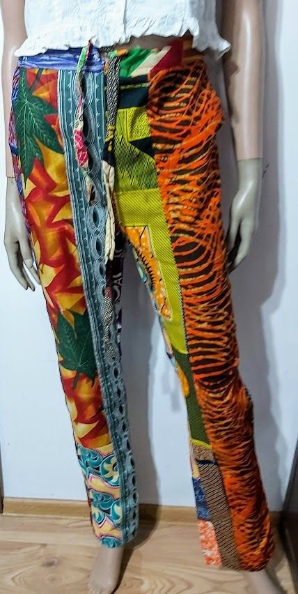 Pantalon cool  stil hippy M-L