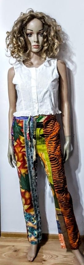 Pantalon cool  stil hippy M-L