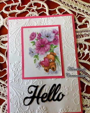 Felicitare handmade