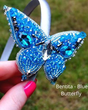 Vândut Bentita - Blue Butterfly