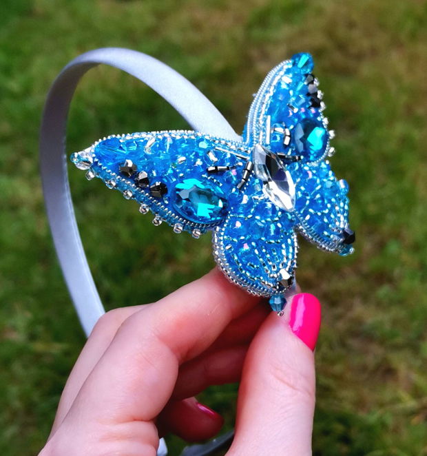 Vândut Bentita - Blue Butterfly