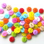 30 x Nasturi din plastic. Nasturasi colorati. Nasturi 13 mm