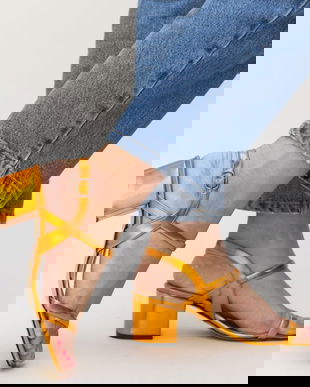 Sandale Cotanca Portocalii