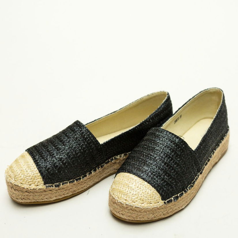 Espadrile Emilio Negre