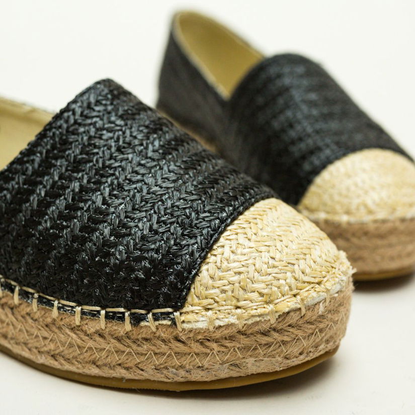 Espadrile Emilio Negre