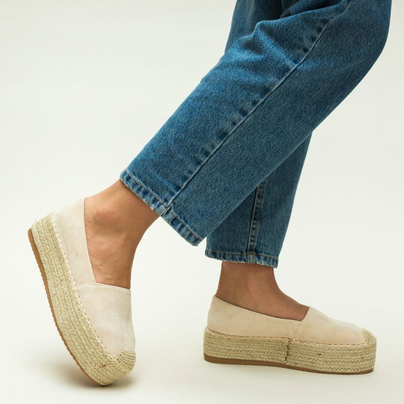 Espadrile Salinas Bej