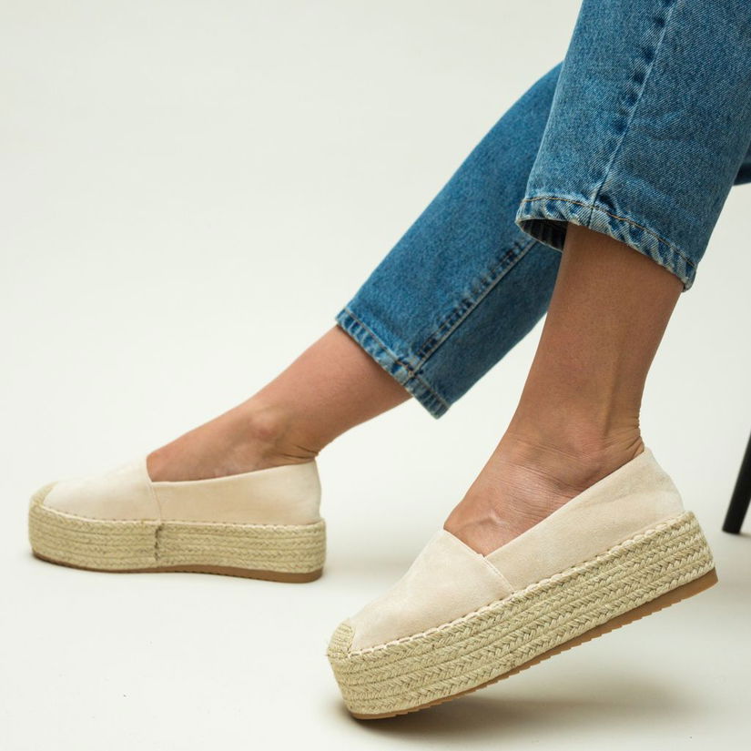 Espadrile Salinas Bej