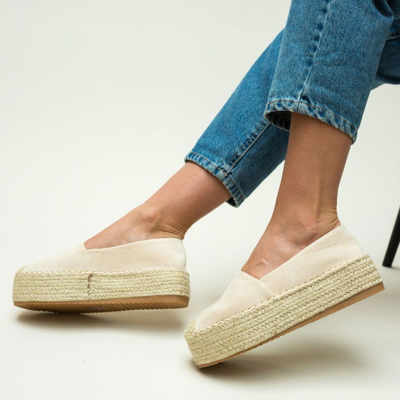 Espadrile Salinas Bej