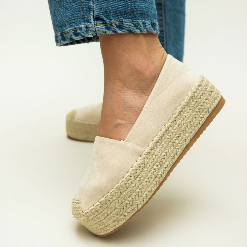 Espadrile Salinas Bej