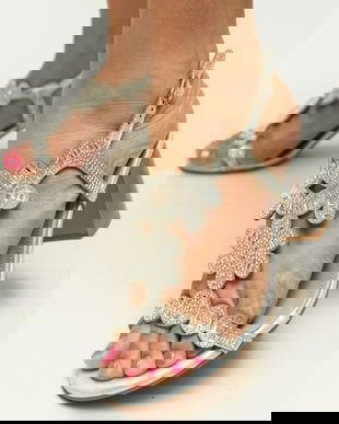 Sandale Callie Argintii