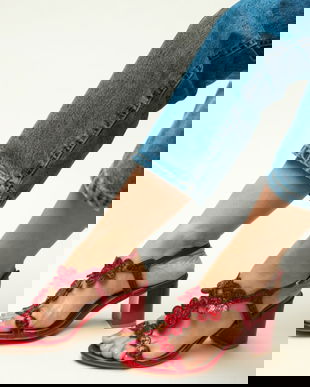 Sandale Callie Rosii