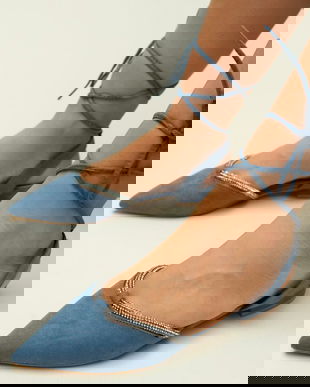 Balerini Hicks Albastri