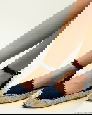 Espadrile Arissa Bleumarin