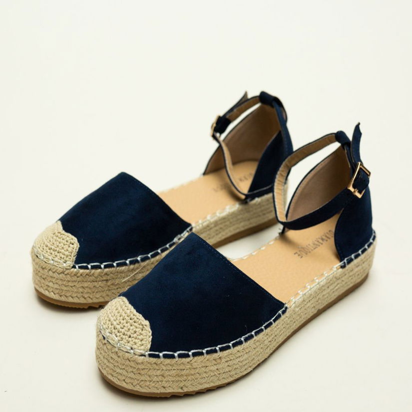 Espadrile Arissa Bleumarin