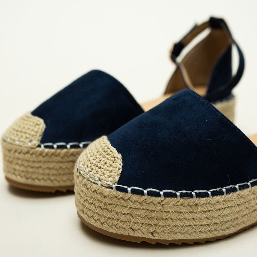 Espadrile Arissa Bleumarin