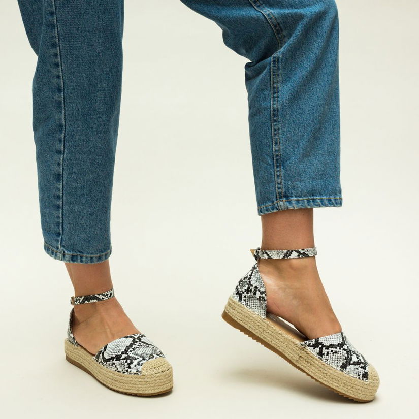 Espadrile Arissa Snake