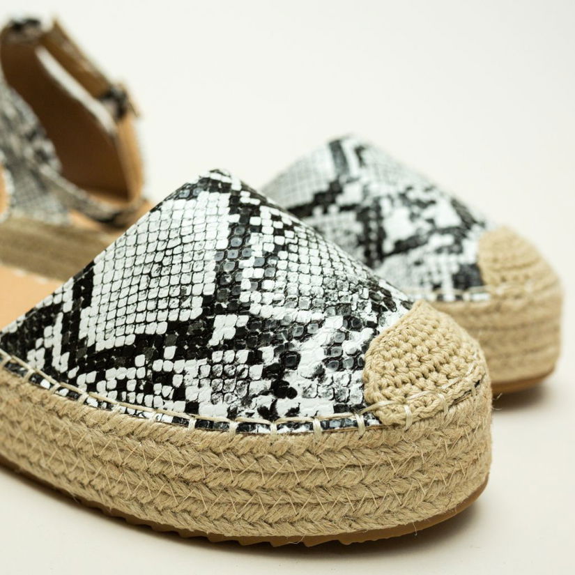 Espadrile Arissa Snake