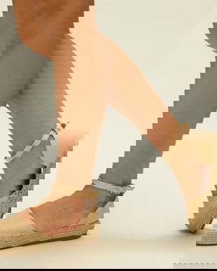 Espadrile Arissa Bej