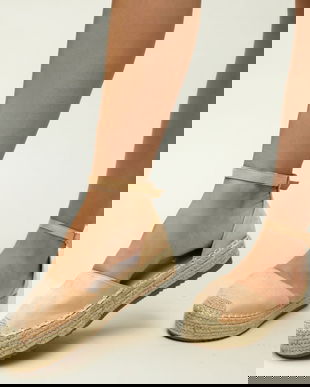 Espadrile Arissa Nude