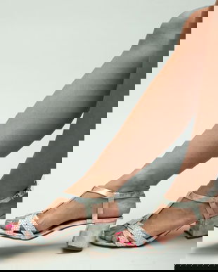 Sandale Pear Argintii