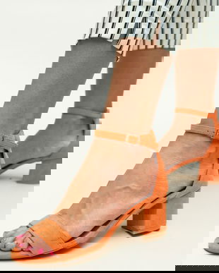 Sandale Vernon Portocalii