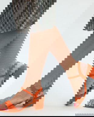 Sandale Aran Portocalii