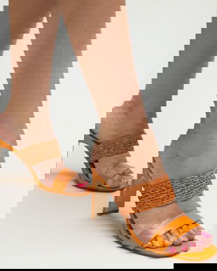 Sandale Dalton Portocalii