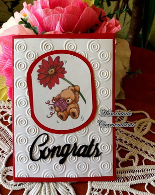 Felicitare handmade