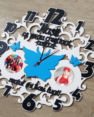 Ceas personalizat nasii de  botez