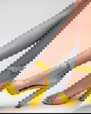 Sandale Galia Galbene