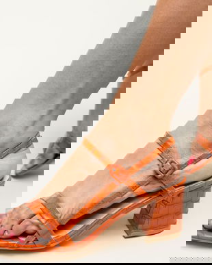 Sandale Mercer Portocalii