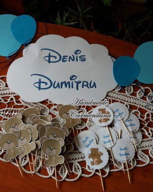 Set papetarie botez / petrecere persnalizata