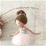 Ballerina girl- Papusica din lana impaslita