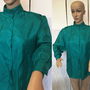 BLUZA MATASE NATURALA VERDE CRUD