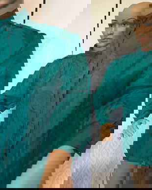 BLUZA MATASE NATURALA VERDE CRUD