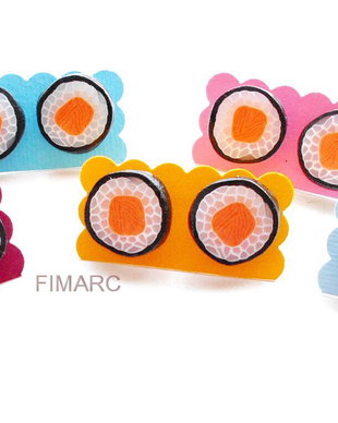 Somon Sushi - cercei pe ureche