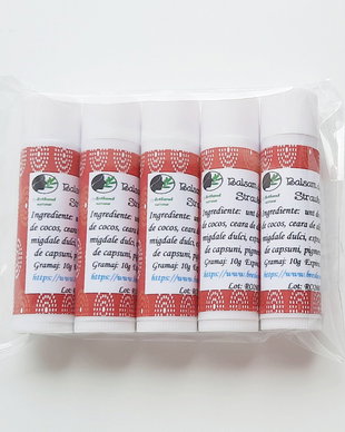 Balsam de buze natural Strawberry