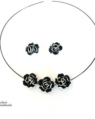 Set bijurterii cu flori