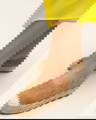 Espadrile Hexagon Camel