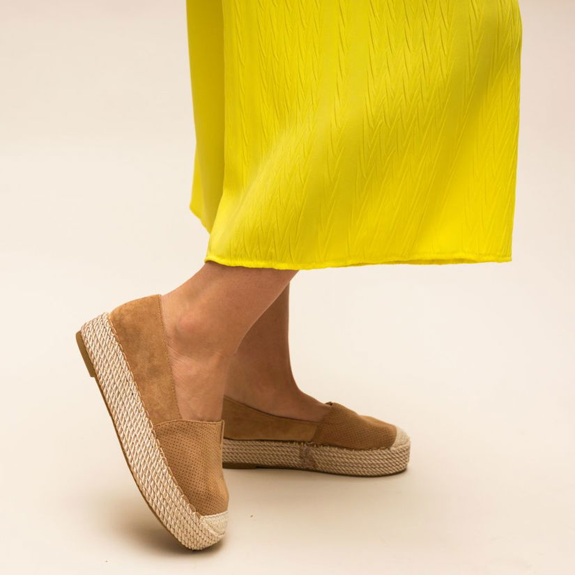 Espadrile Hexagon Camel