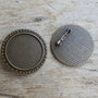 Baza brosa bronz, interior 30 mm